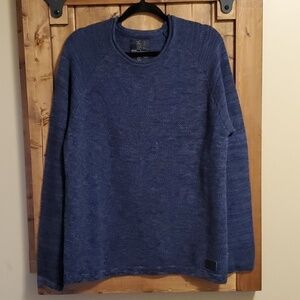 Projek Raw Navy Pullover Sweater Cotton Blend Size L